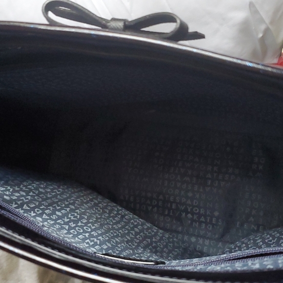 Kate Spade midnight blue tote - Picture 3 of 4
